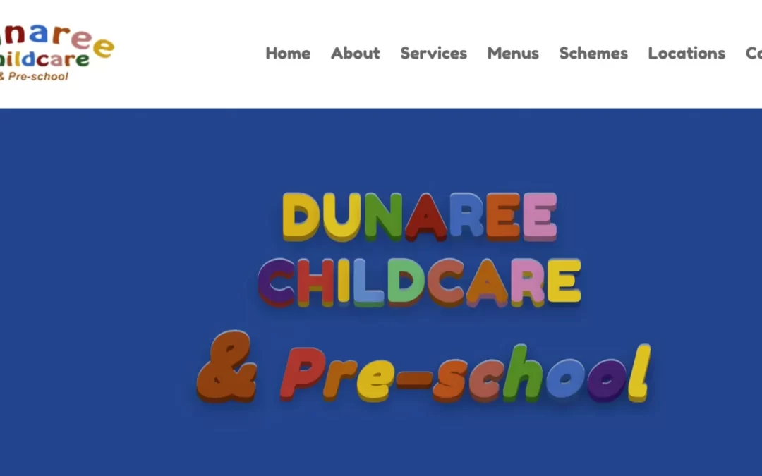 Web Design Case Study: Dunaree Childcare & Pre-school by Nua Web Design